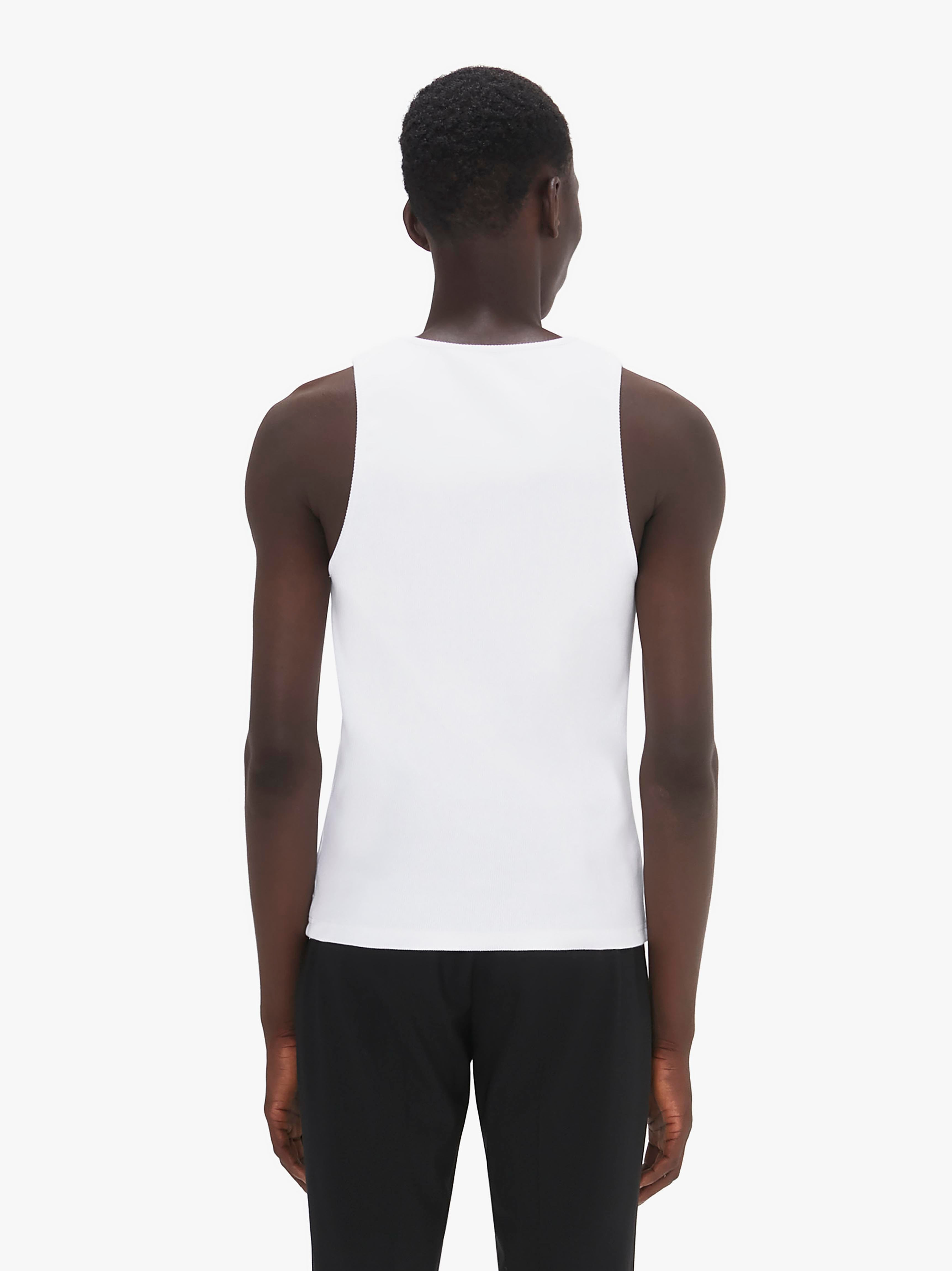 TANK TOP WITH ANCHOR LOGO EMBROIDERY - 3
