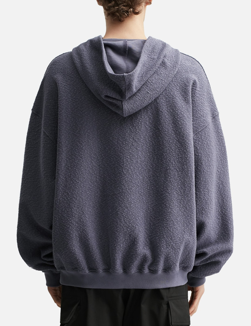 CURVED ZIP-UP ROUND HEM HOODIE 4
