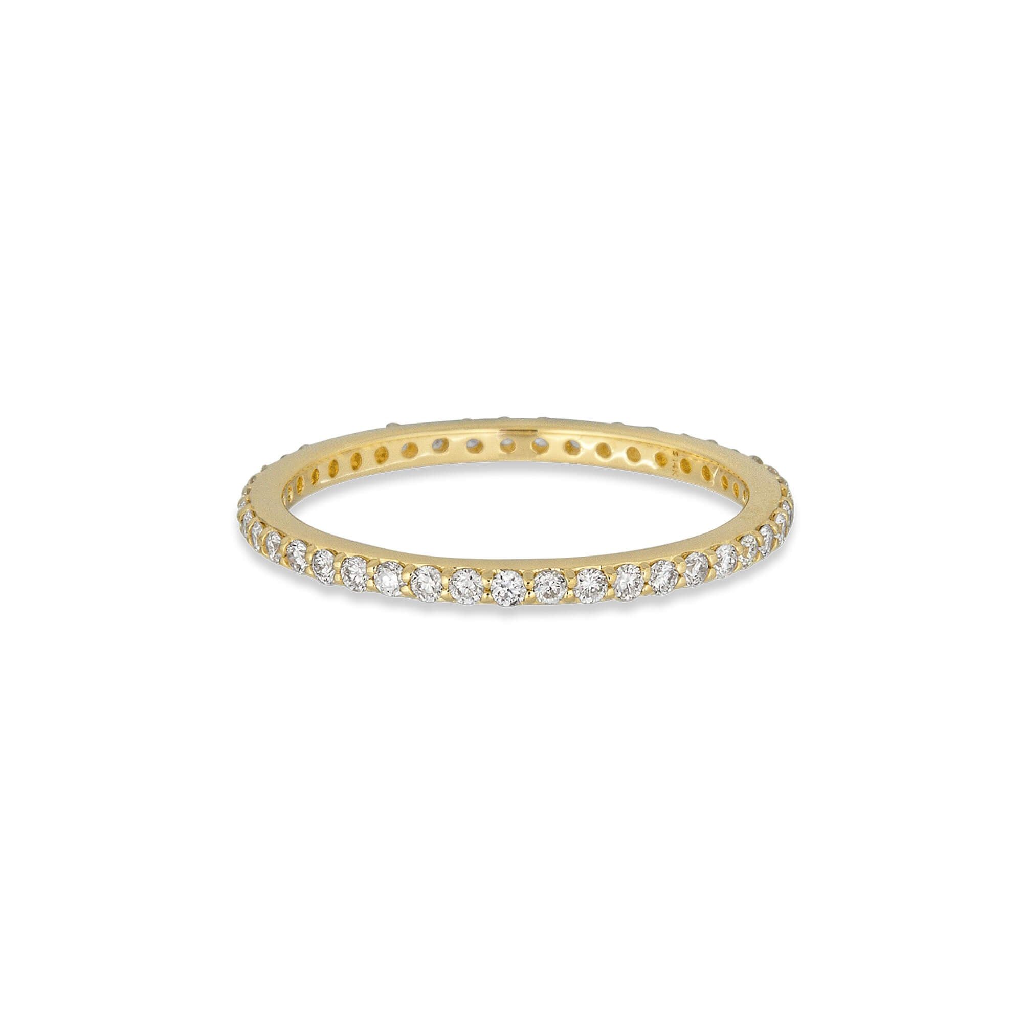 Dainty Diamond Eternity Ring - 3