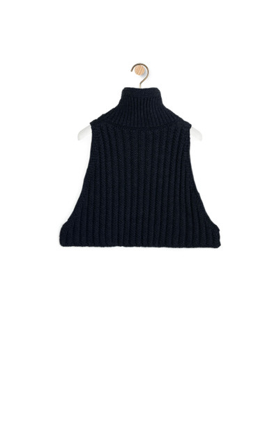 Loewe Zip collar in wool outlook