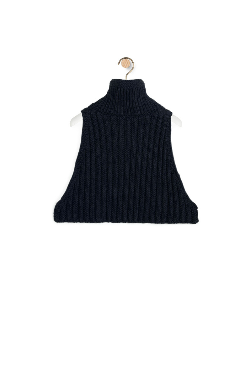 Loewe Zip collar in wool outlook