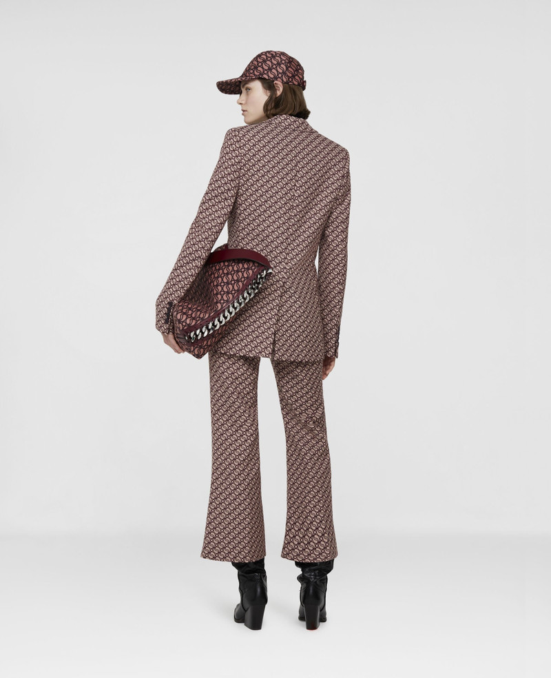 S-Wave Print Single-Breasted Blazer 4