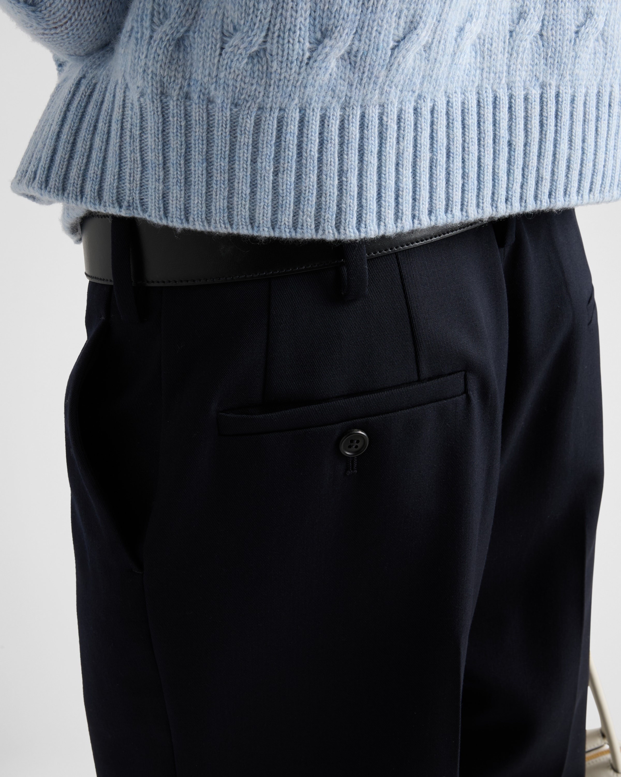 Gabardine pants - 4
