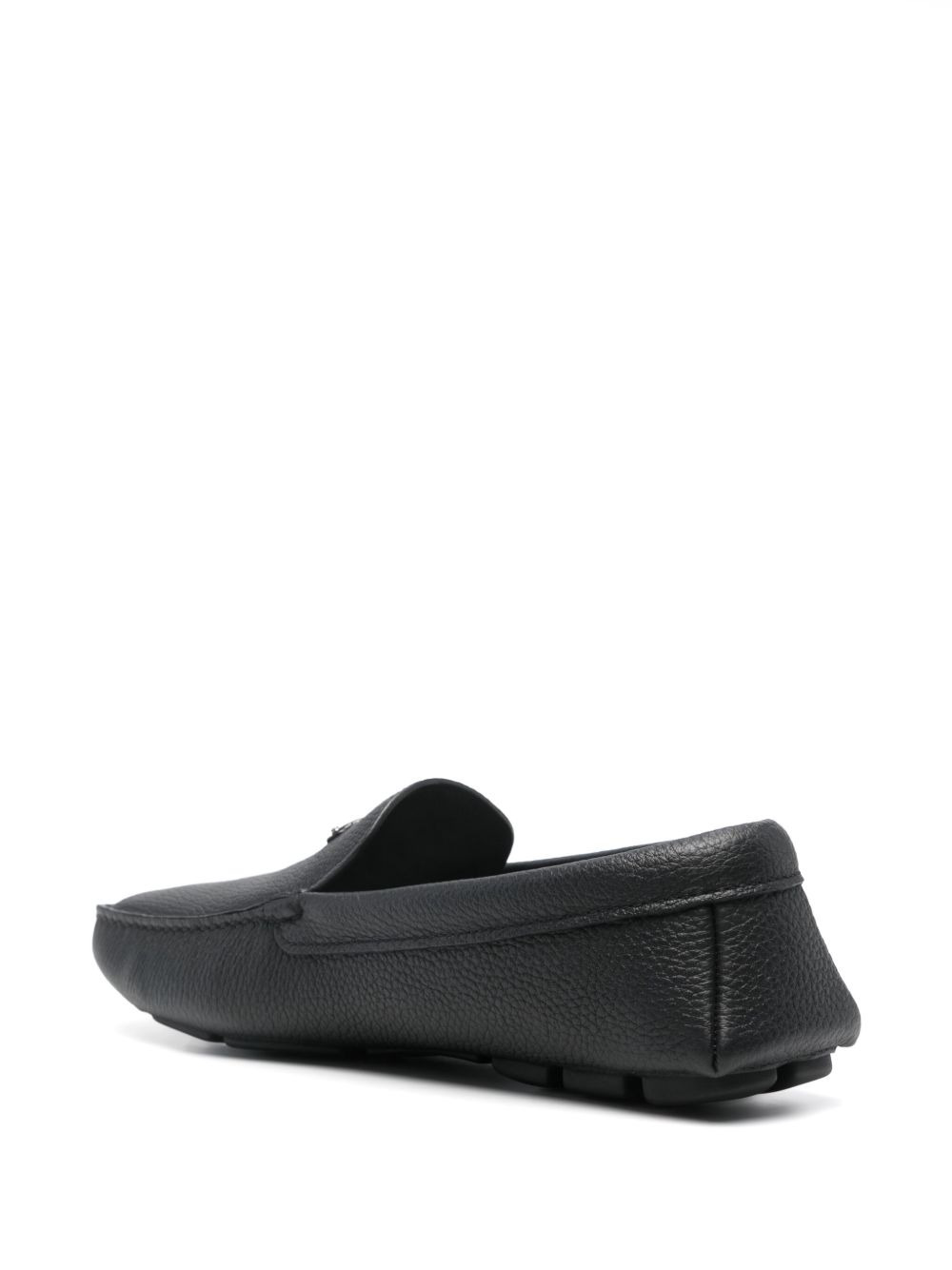 triangle logo loafers - 3