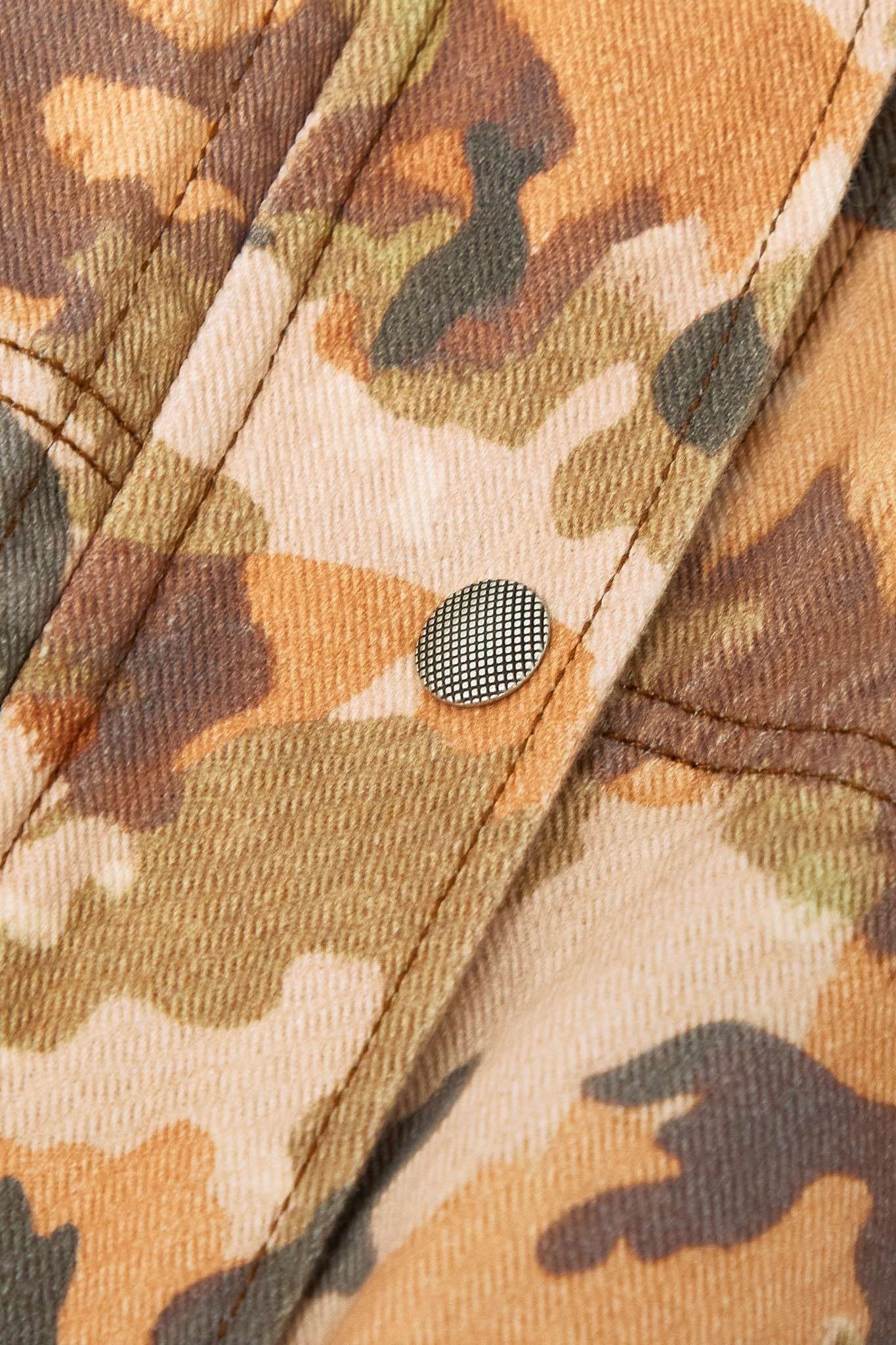 Elize camouflage-print cotton-twill jacket - 6