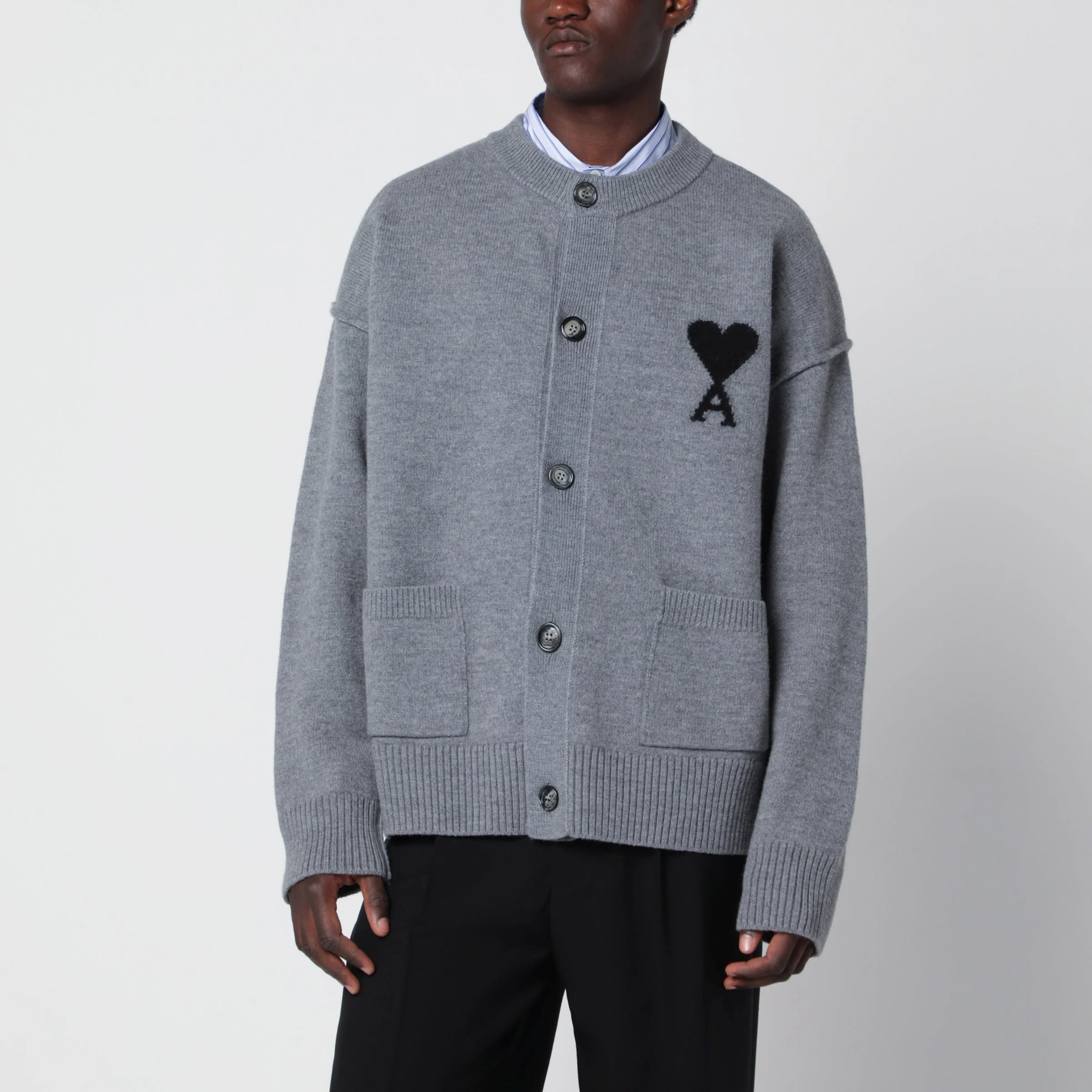 Grey Ami De Coeur cardigan - 1