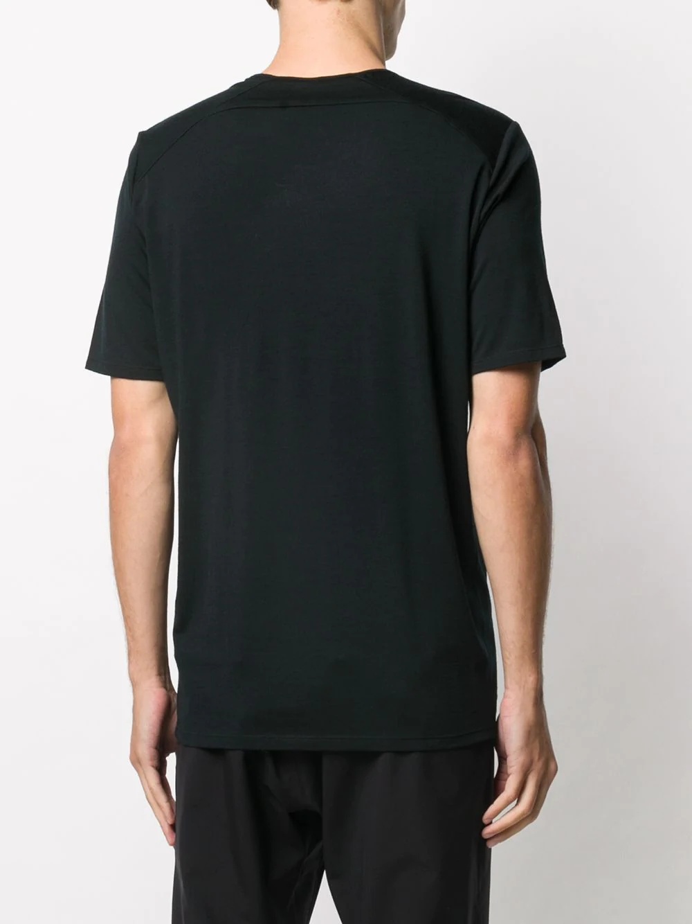 plain crew neck T-Shirt  - 4