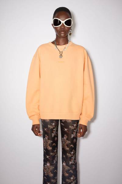 Acne Studios Crew neck sweatshirt - Orange outlook