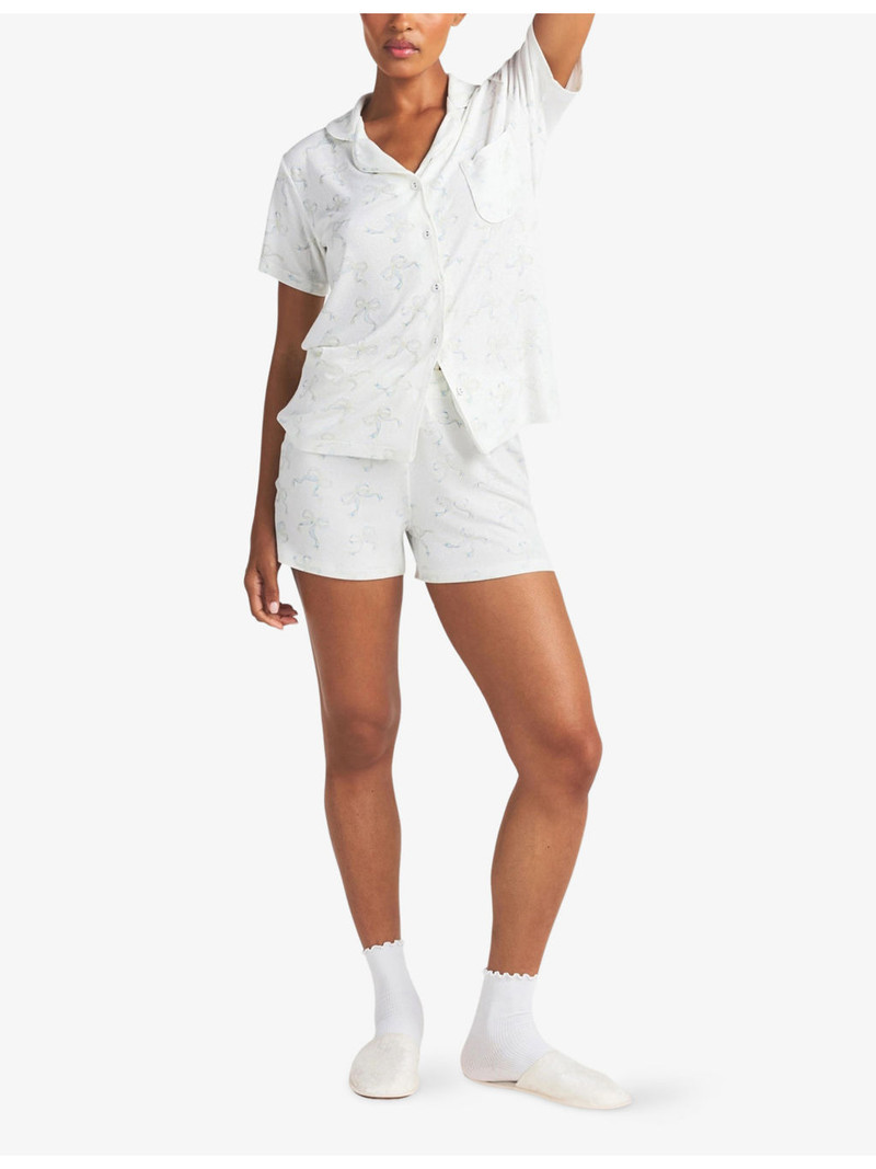 SKIMS Soft Lounge Short Stretch-Modal Sleep Set outlook