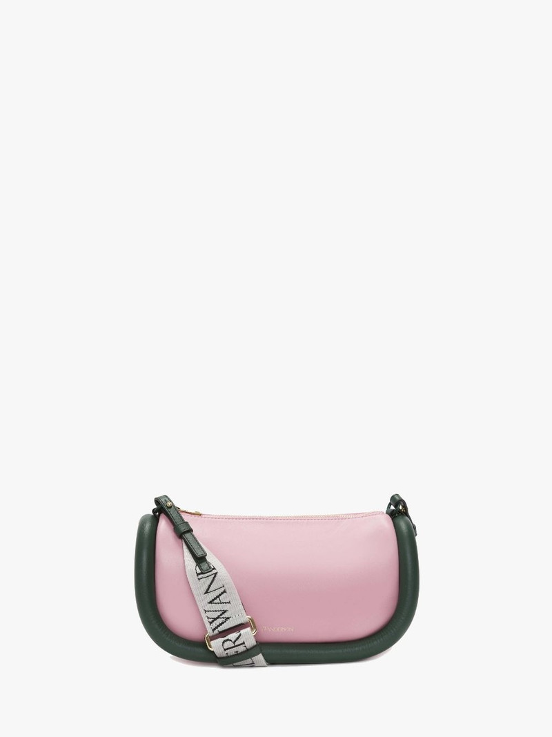 BUMPER-15 - LEATHER CROSSBODY BAG WITH ADDITIONAL WEBBING STRAP 1