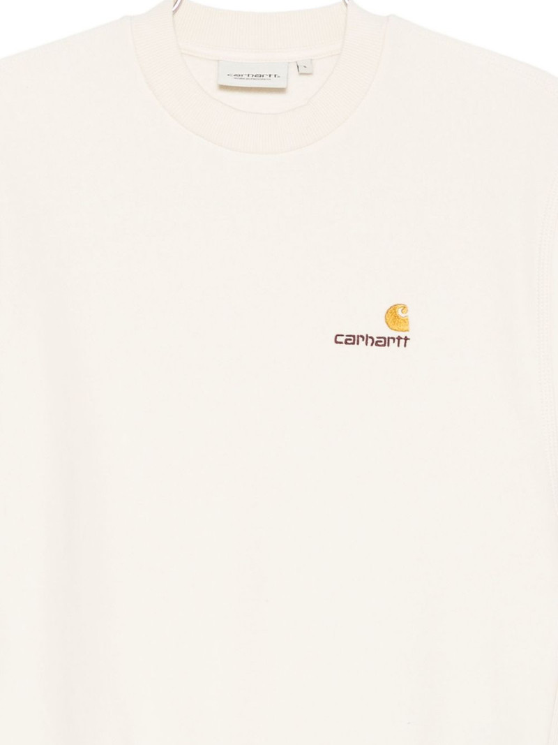 logo-embroidered sweatshirt 3