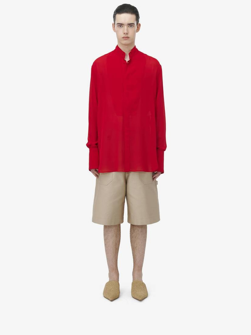 Sheer Silk Evening Shirt 3