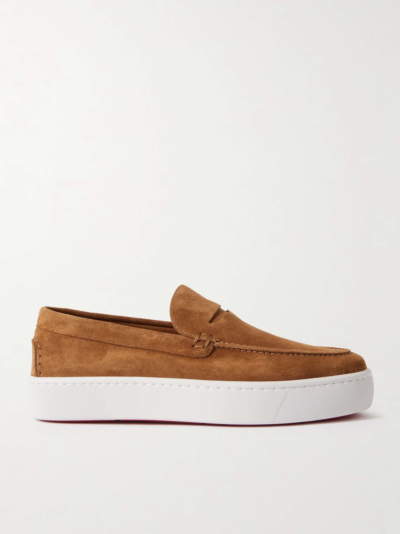 Paqueboat Suede Penny Loafers - 1