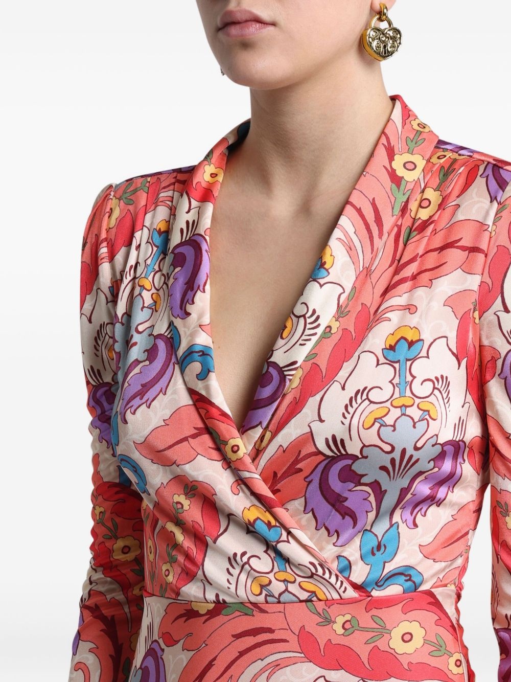 printed dress - 4