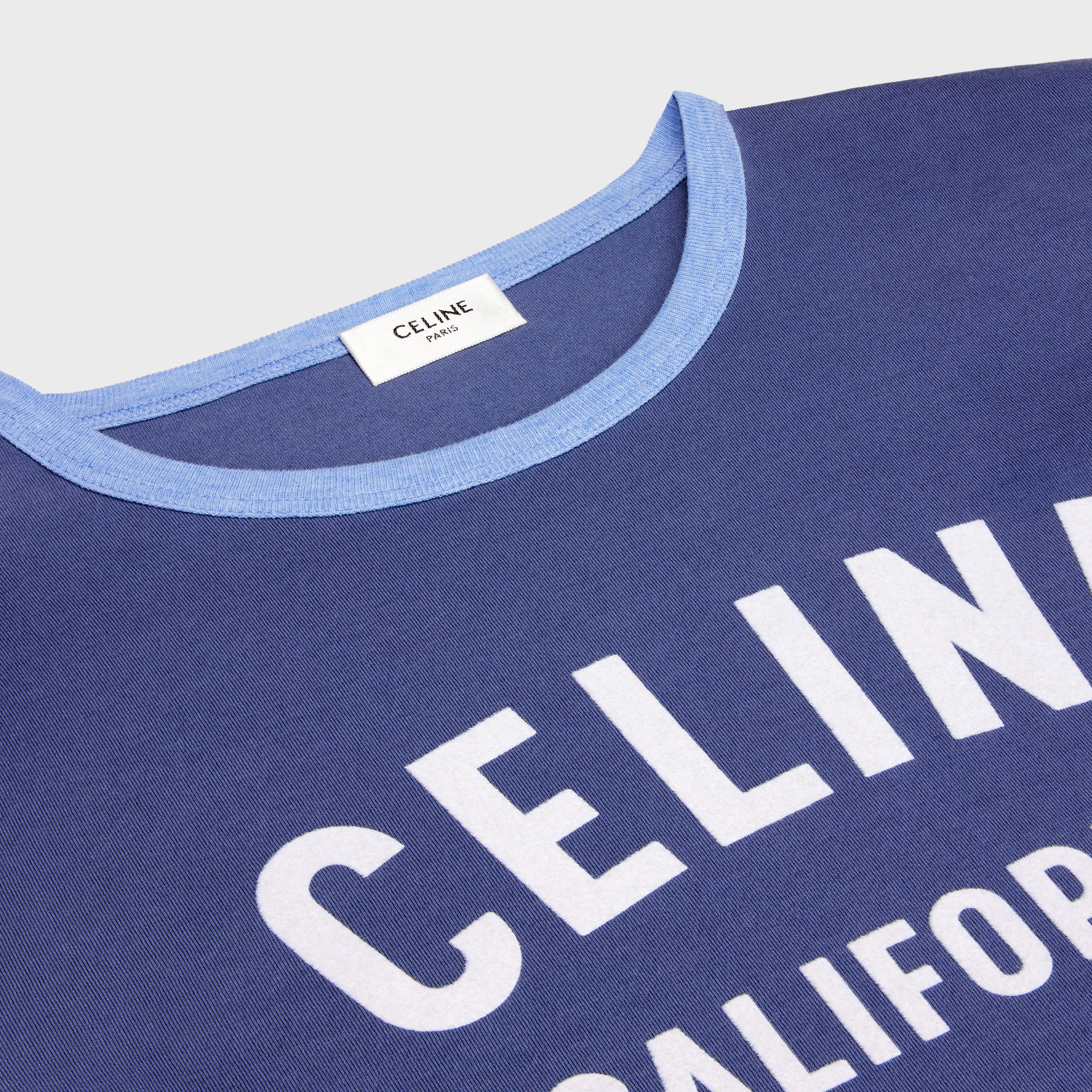 celine california 70's T-shirt in cotton jersey - 3