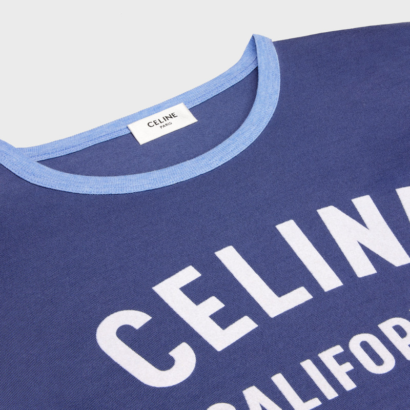 celine california 70's T-shirt in cotton jersey 3