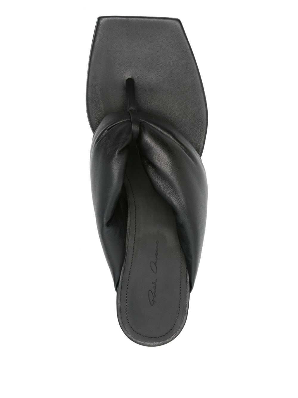 45mm Thong Cantilever mules - 4