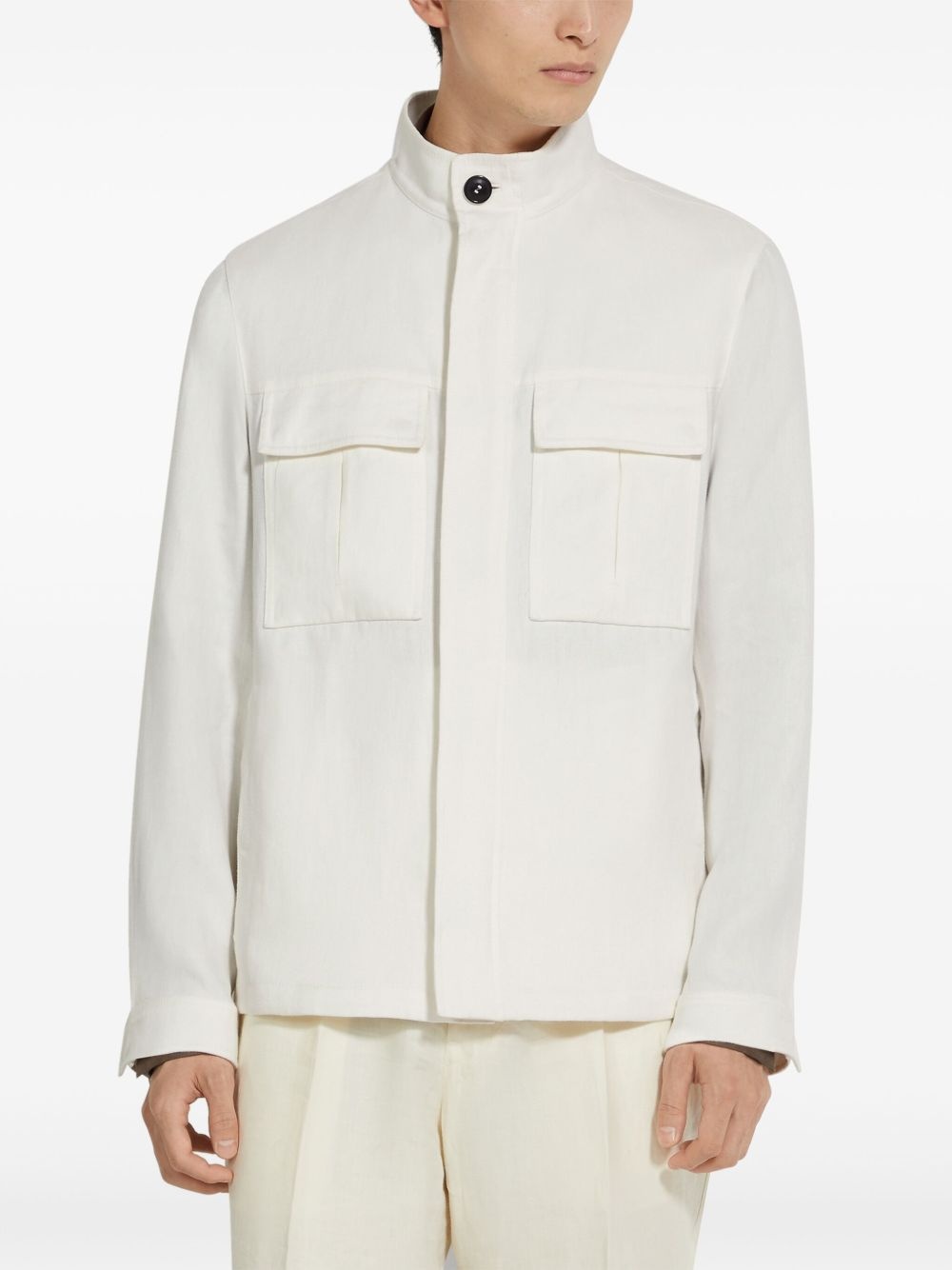 linen jacket - 3