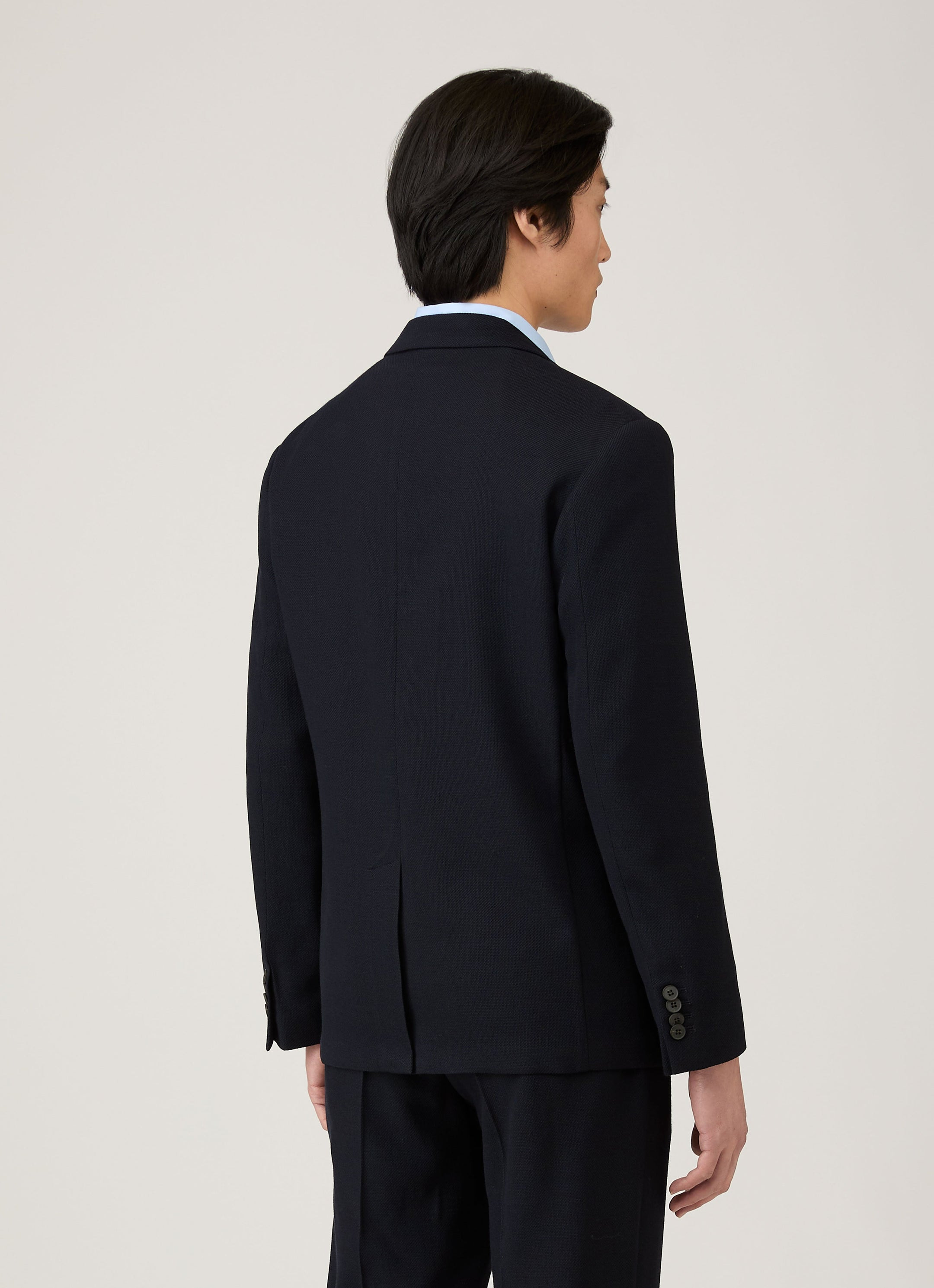 Textured Wool Blazer - 5