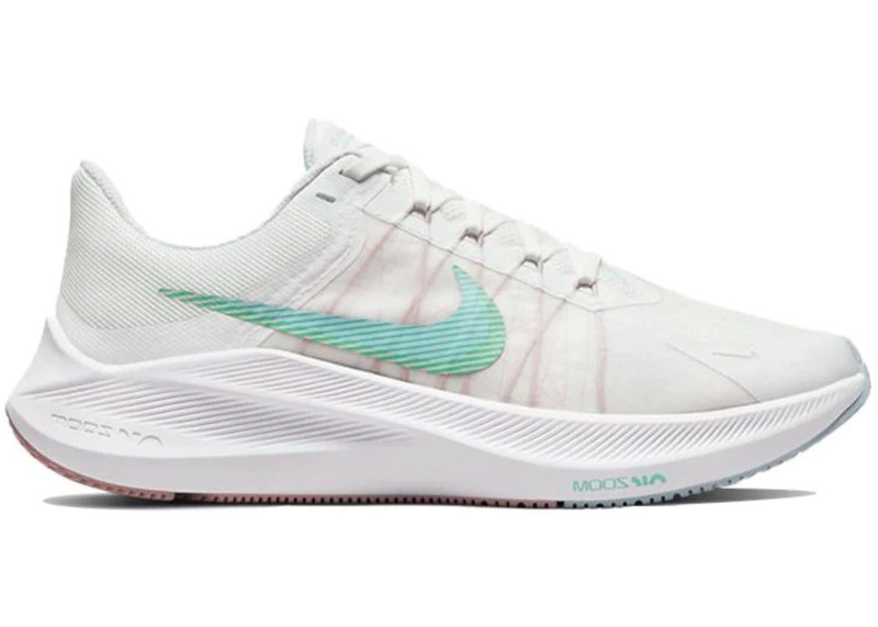 Nike Zoom Winflo 8 White Teal (W) 1