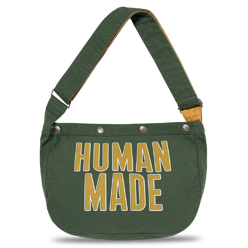 Human Made PAPERBOY BAG - GREEN outlook
