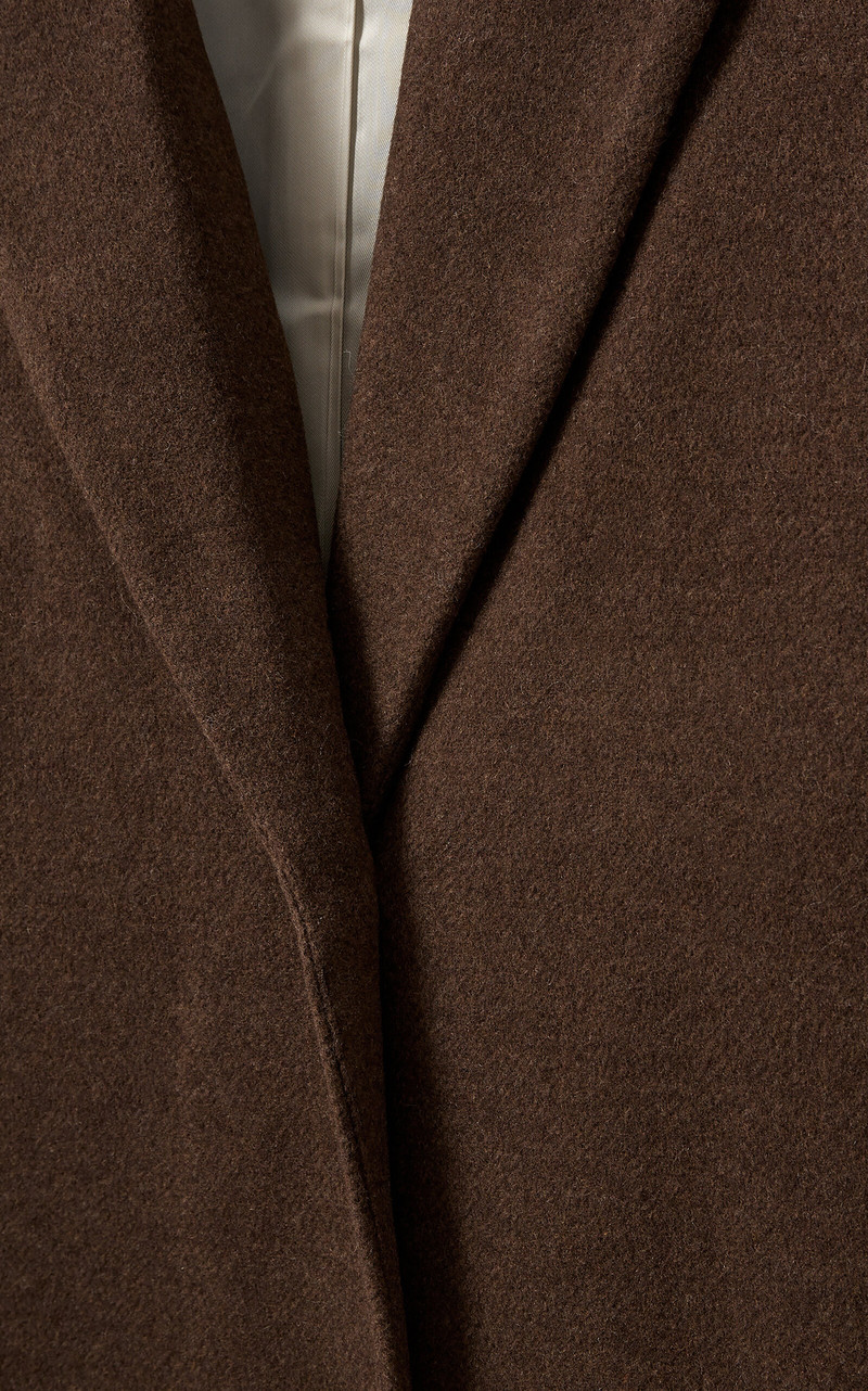 Clooney Wool Coat brown 8