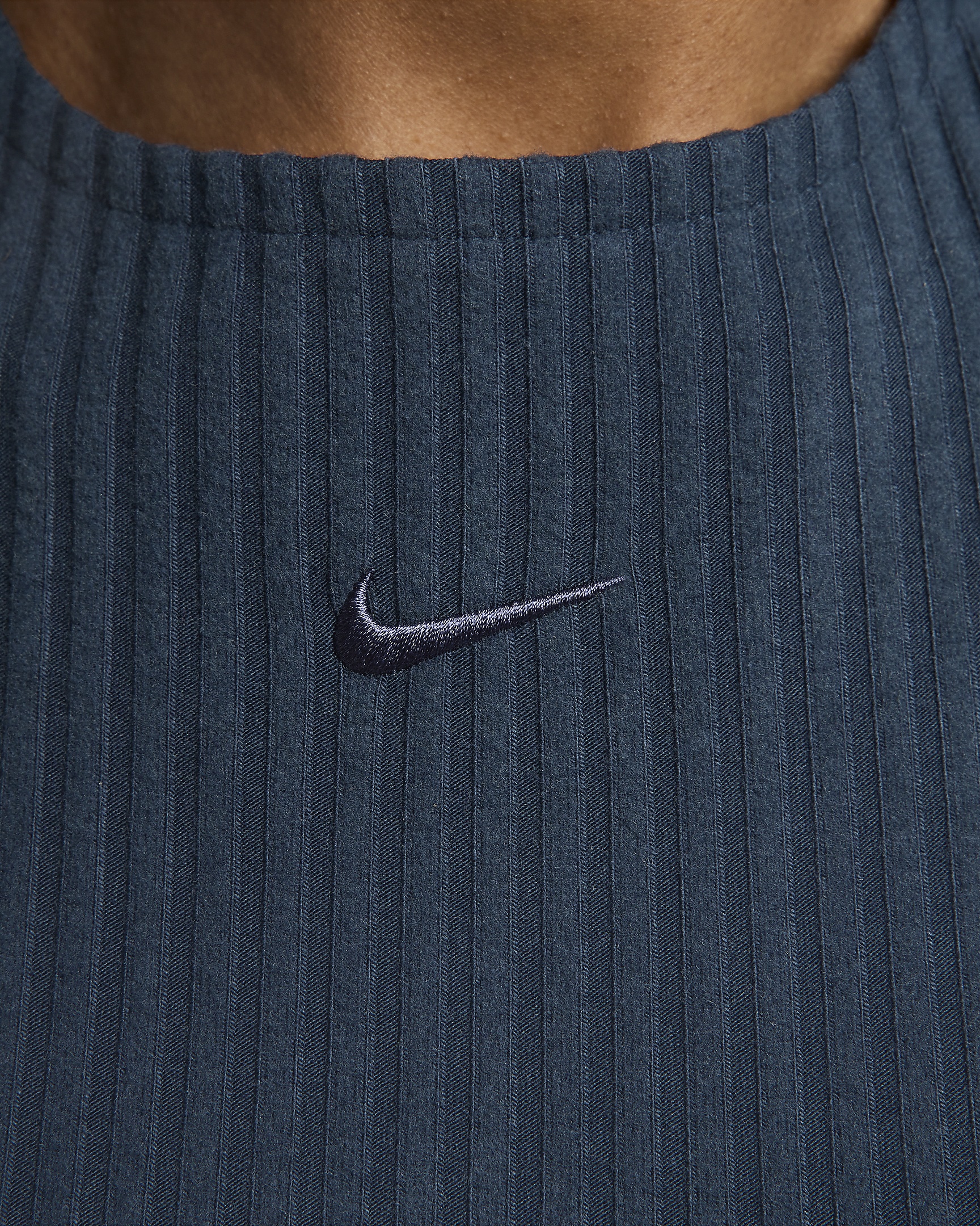 Nike Sportswear Chill Rib Women's Slim Sleeveless Midi Dress - 4