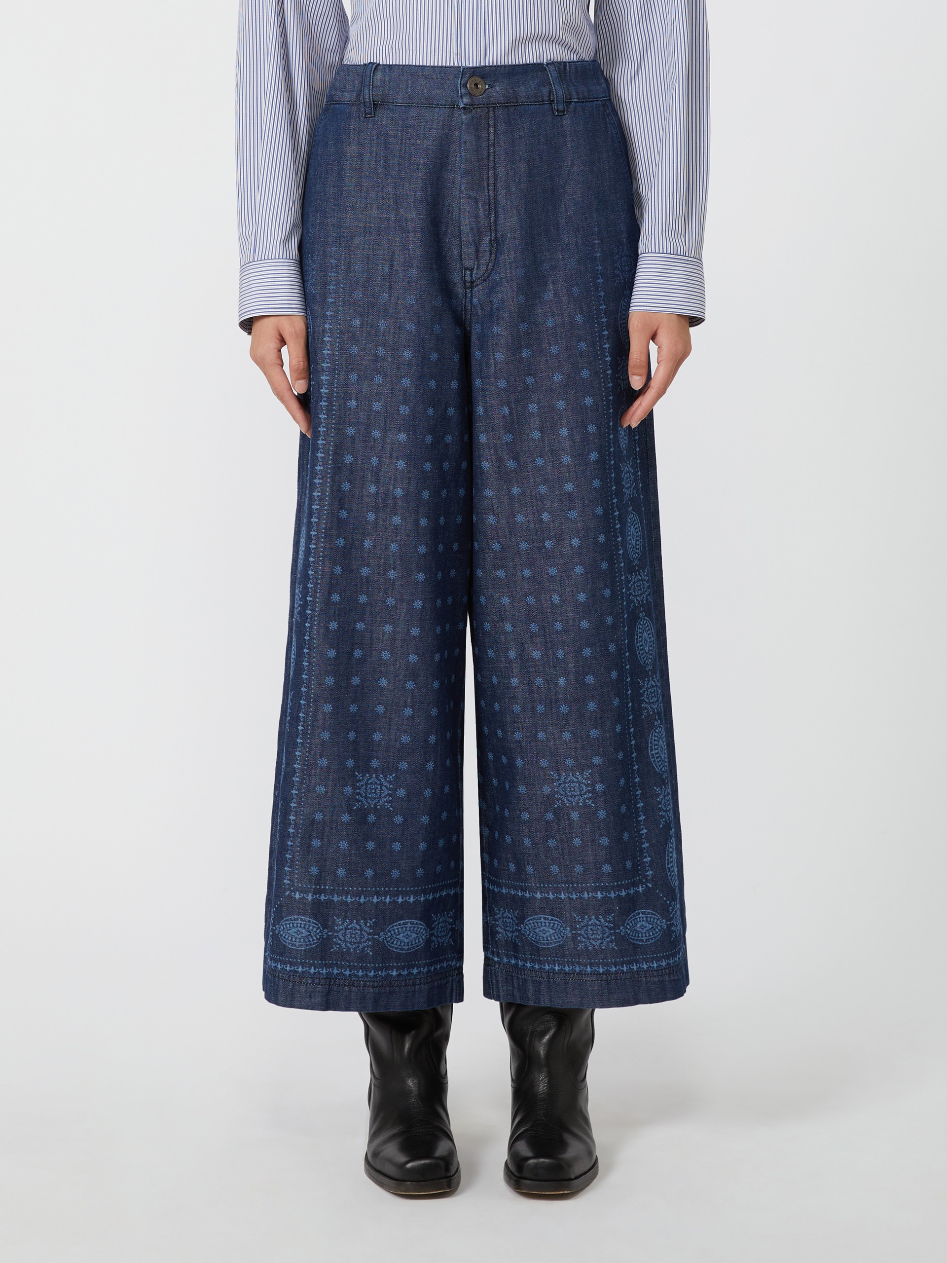 MICRON Laser-cut denim jeans - 3