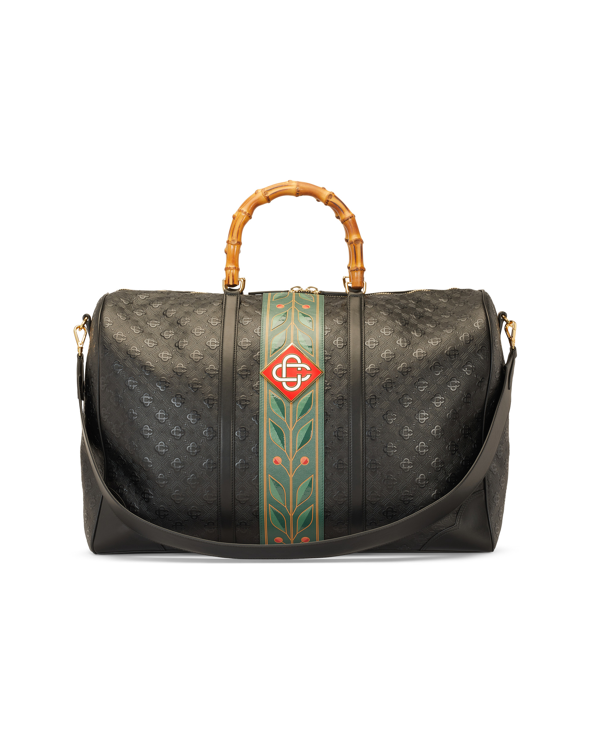 Black Monogram Weekender Bag - 3