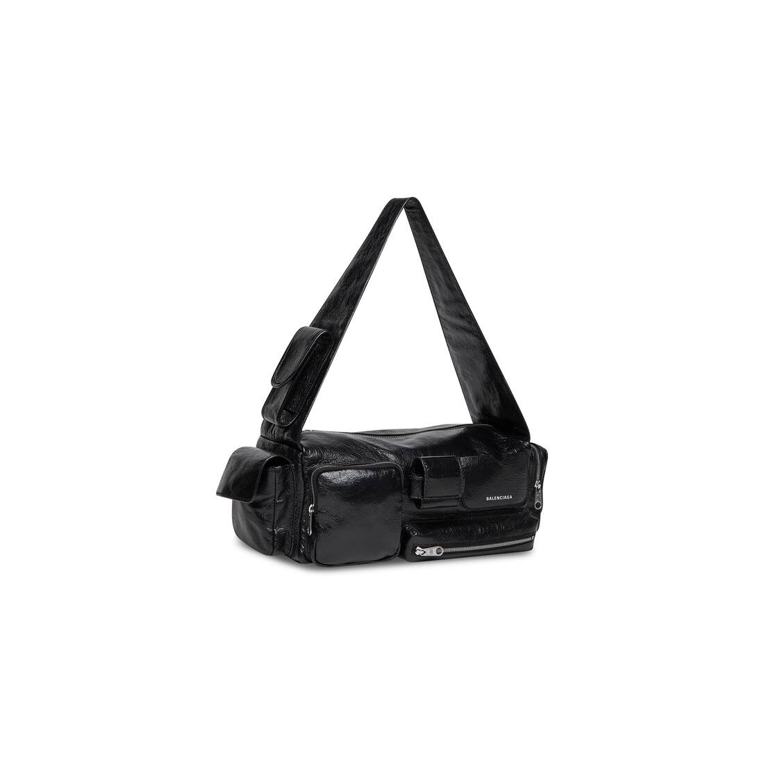 Balenciaga Men's Superbusy Multi-Pocket Sling Bag