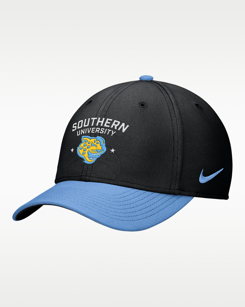 Nike Rise College (Southern University and A&M) Dri-FIT SwooshFlex Cap 1