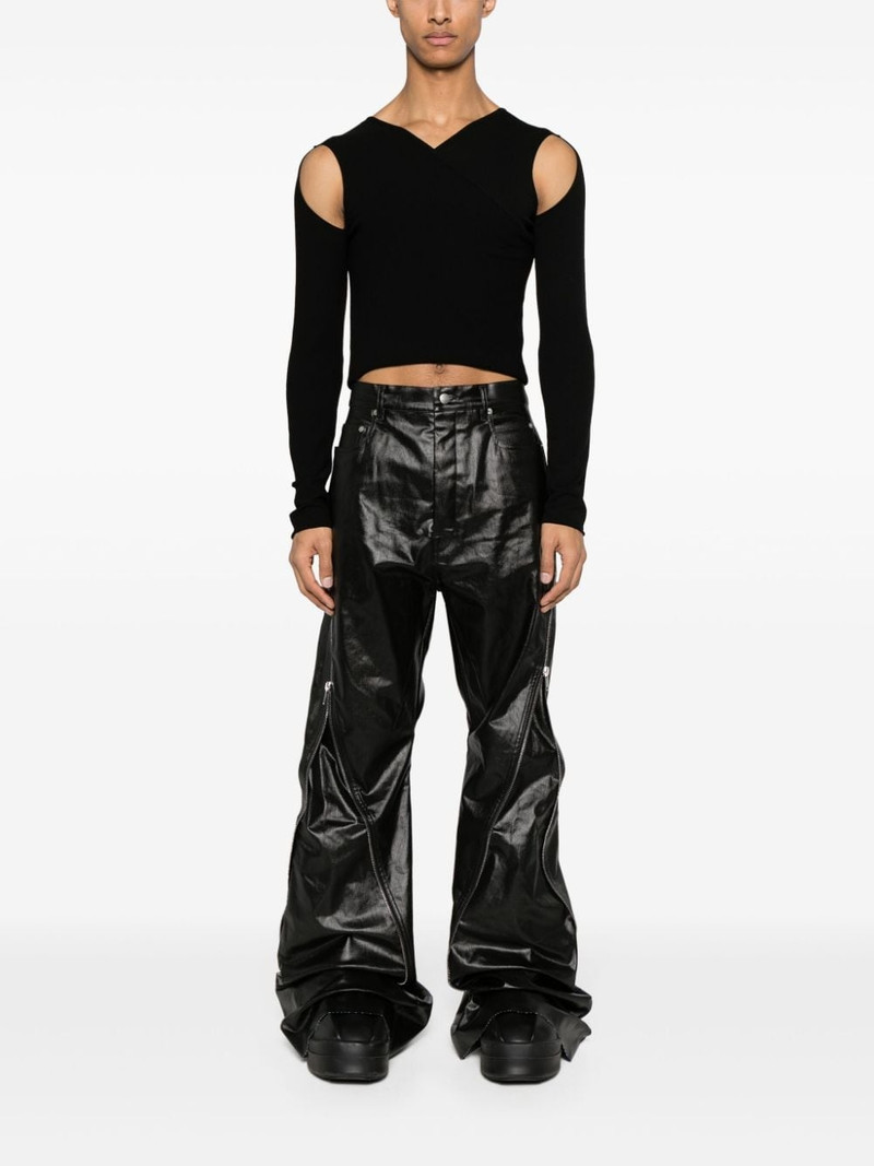 Rick Owens Bolan Banana bootcut jeans outlook
