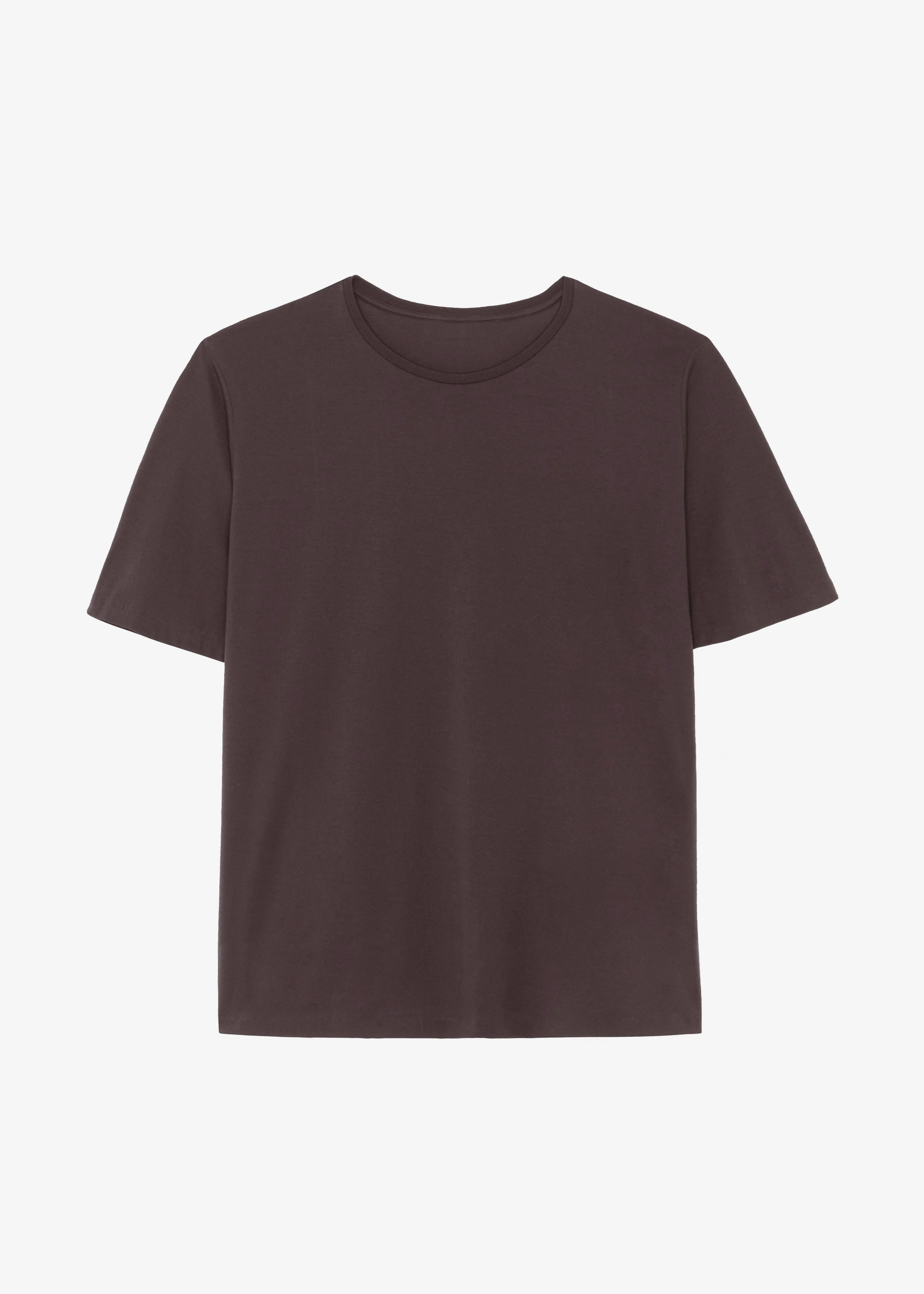 Harper Soft Organic T-Shirt - Brown - 1