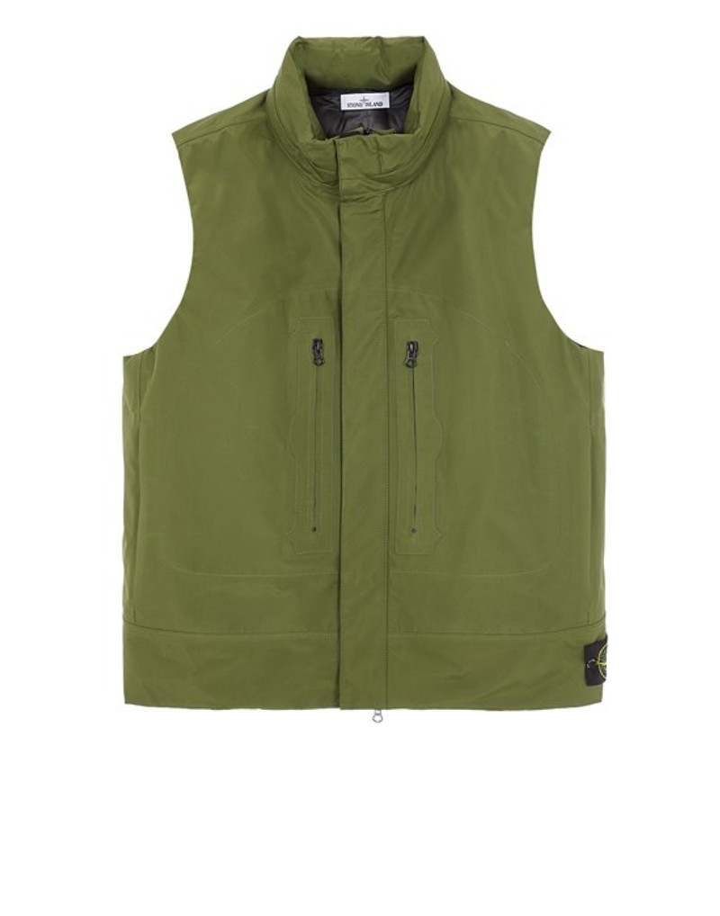 G0726 3L GORE-TEX IN RECYCLED POLYESTER DOWN OLIVE GREEN 1