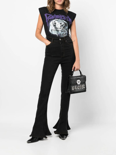 PHILIPP PLEIN Gothic Plein leather tote bag outlook