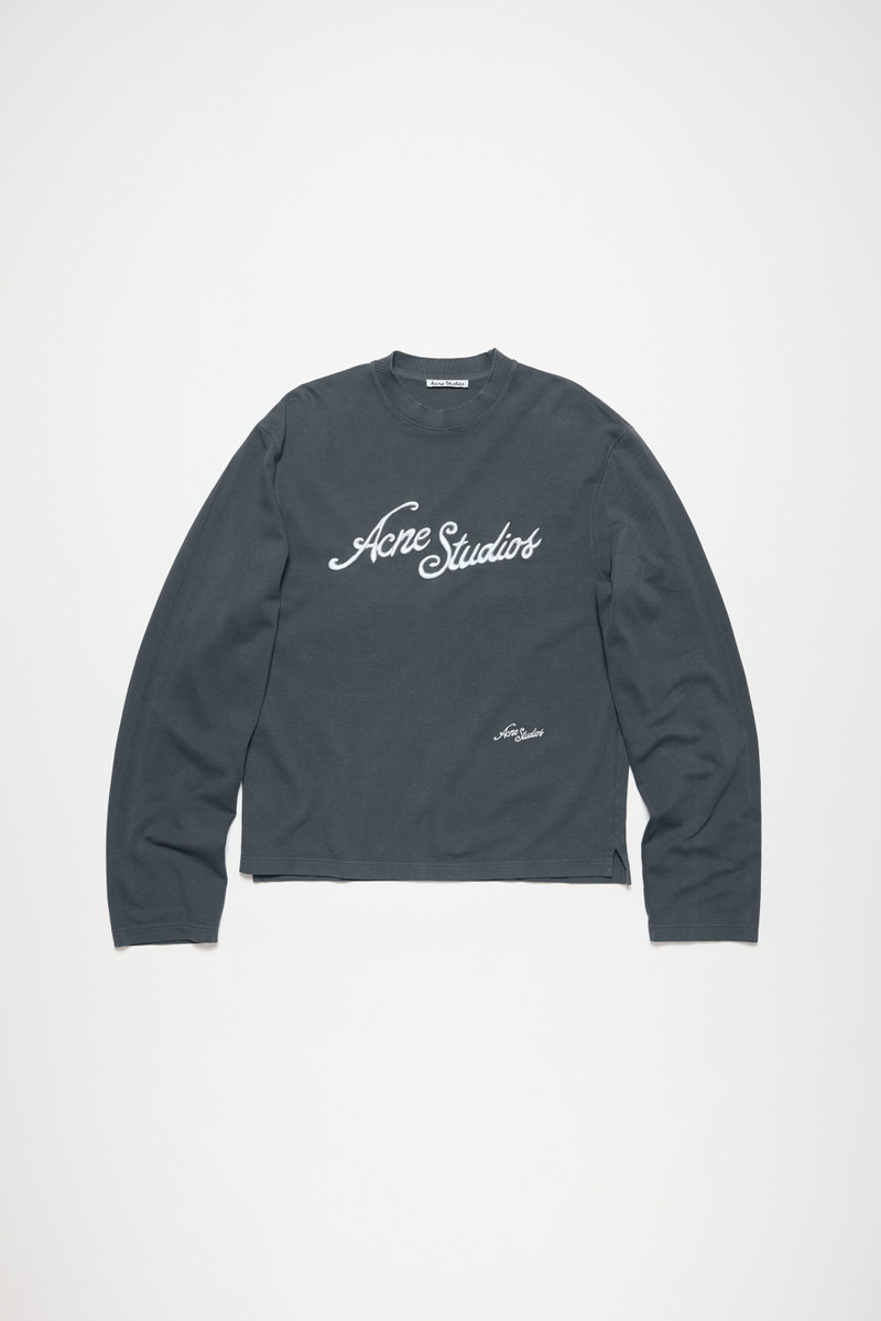 T-shirt logo - Relaxed fit - Faded Grey 1