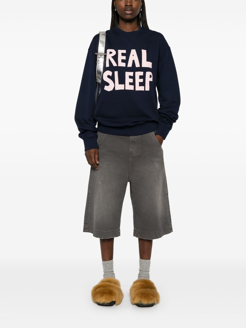 JW Anderson Real Sleep-print sweatshirt outlook
