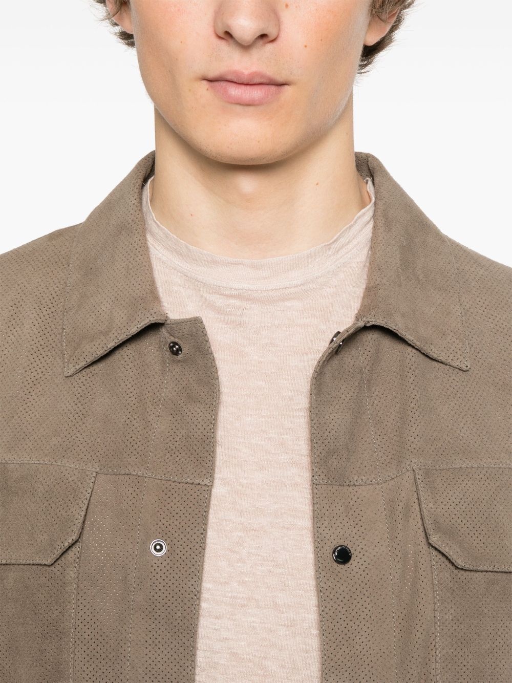linen T-shirt - 4