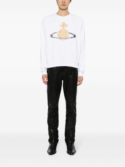 Vivienne Westwood Orb-print cotton sweatshirt outlook