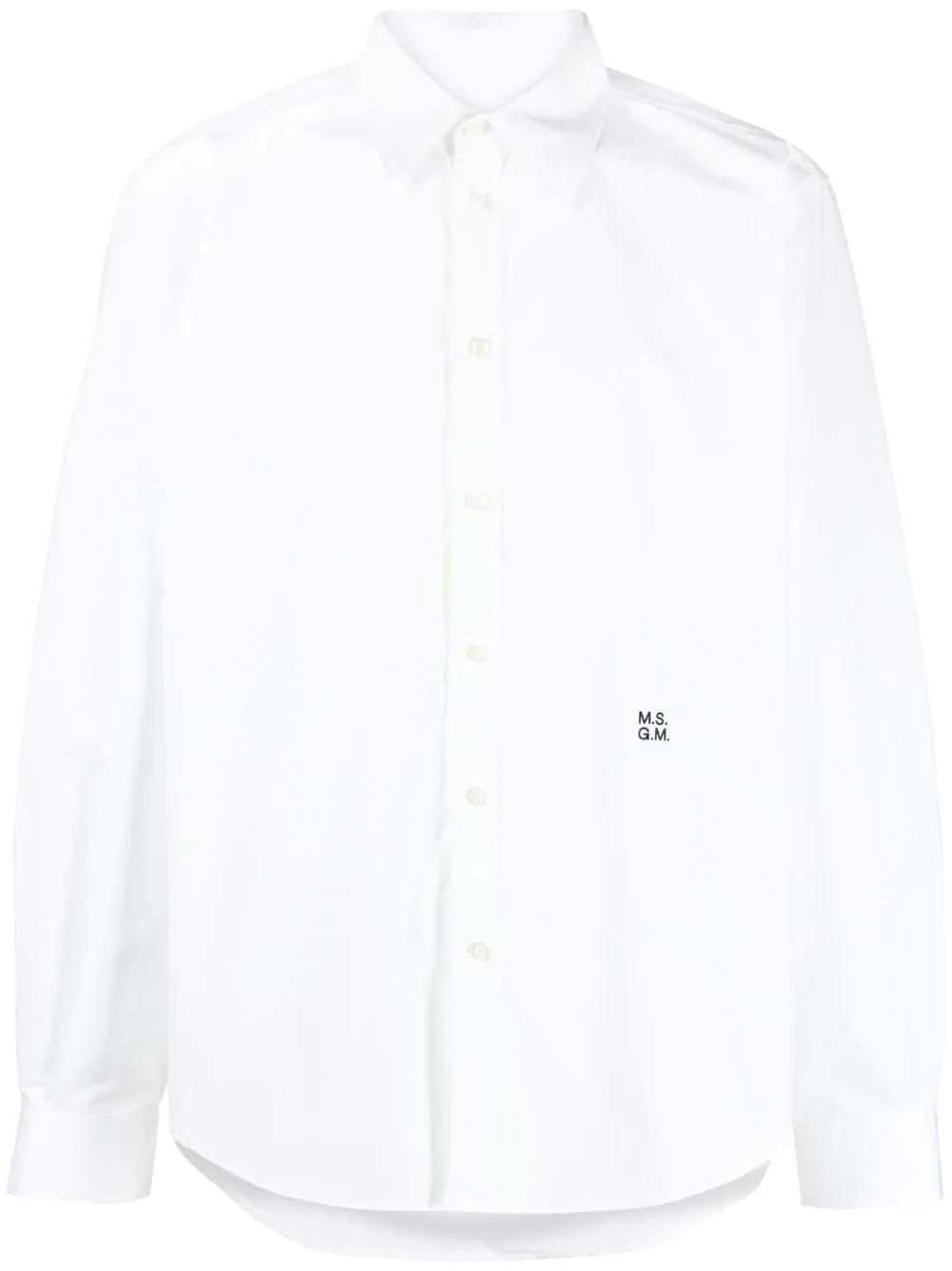 cotton long-sleeve shirt - 1