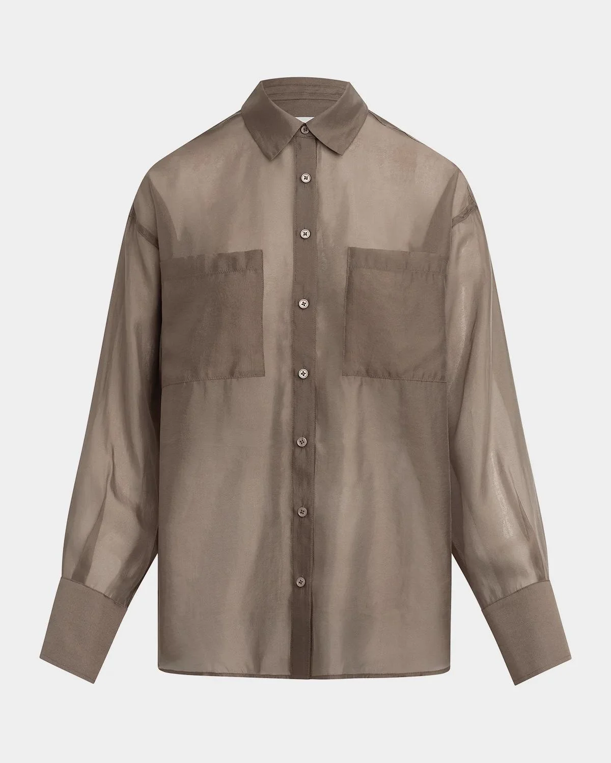 The Organza Boyfriend Shirt - 1