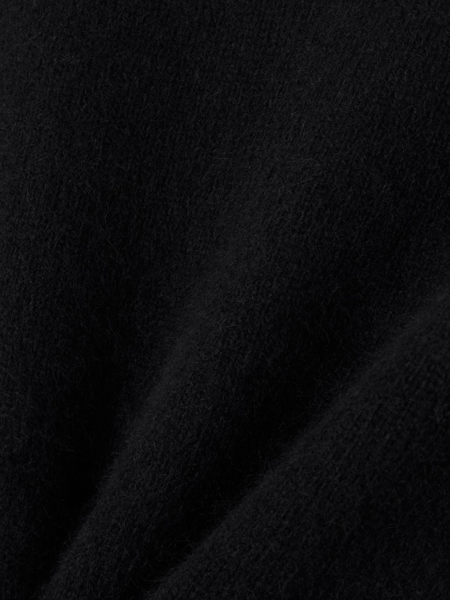 Wool-blend T-shirt Black - 4