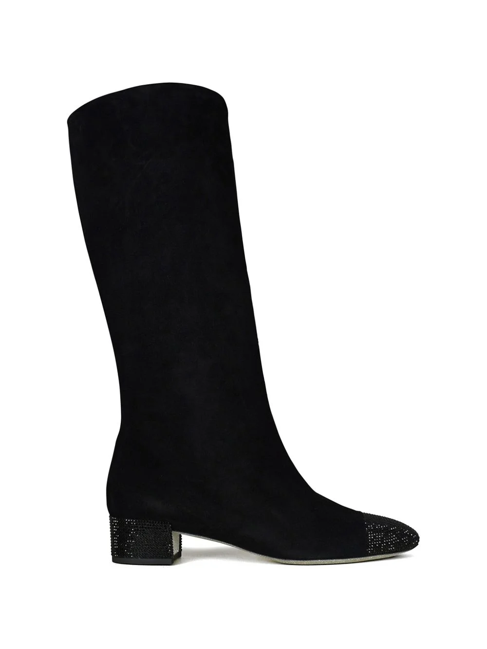 slitter-embellishment boots - 1