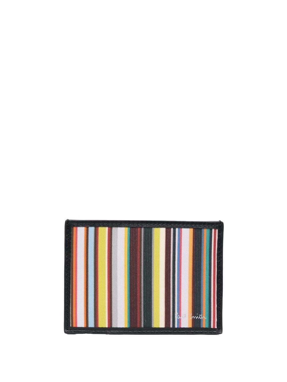 artist-stripe card holder - 1