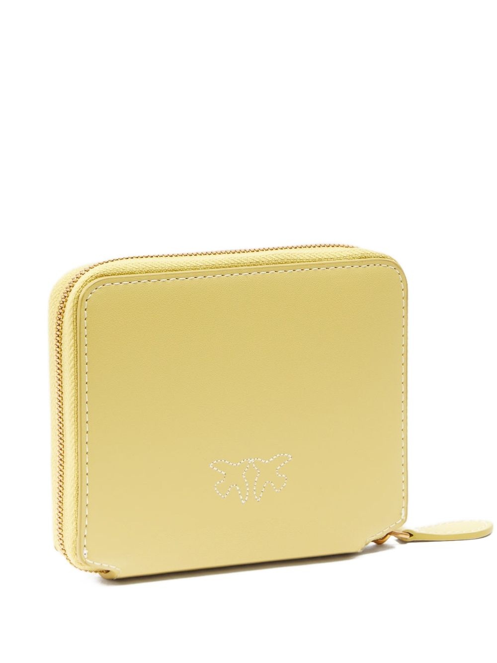logo-embossed zip-around wallet - 2