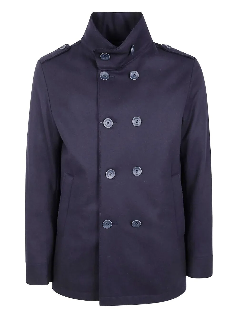 'Military Short Peacoat' Coat - 1