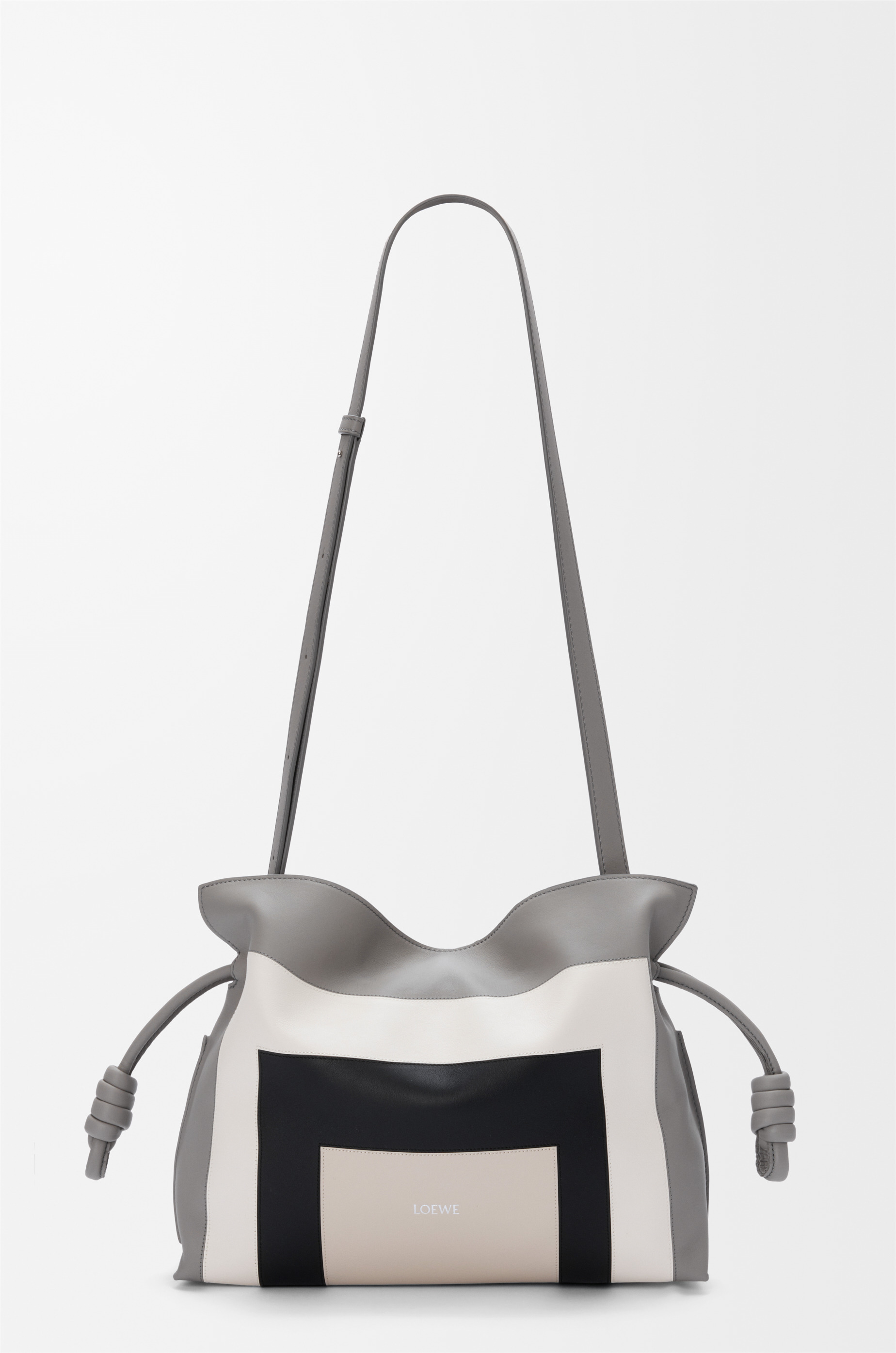 Medium Flamenco clutch in nappa calfskin - 7