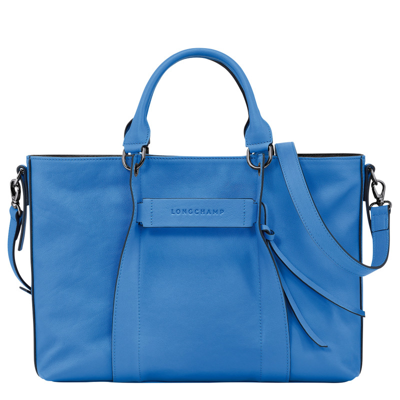 Longchamp 3D L Handbag Cobalt - Leather 1
