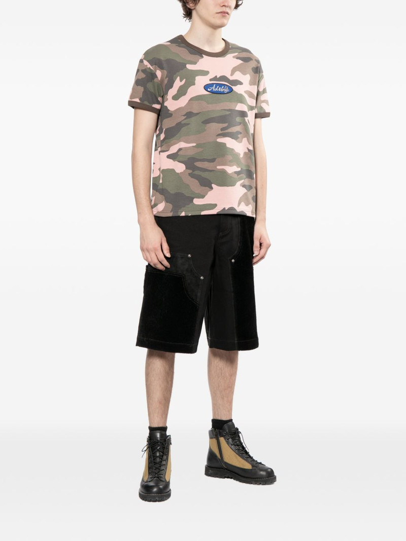 Andersson Bell camouflage-print T-shirt outlook