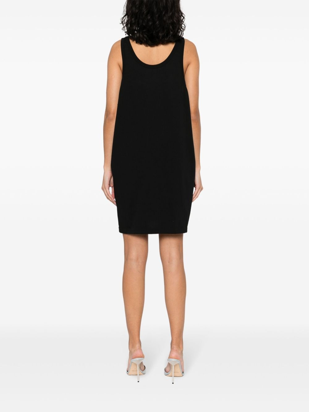 graphic-print mini dress - 4